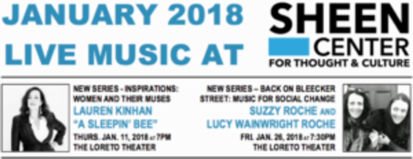 Live Music Events Announced for January 2018 At The Sheen Center  Image