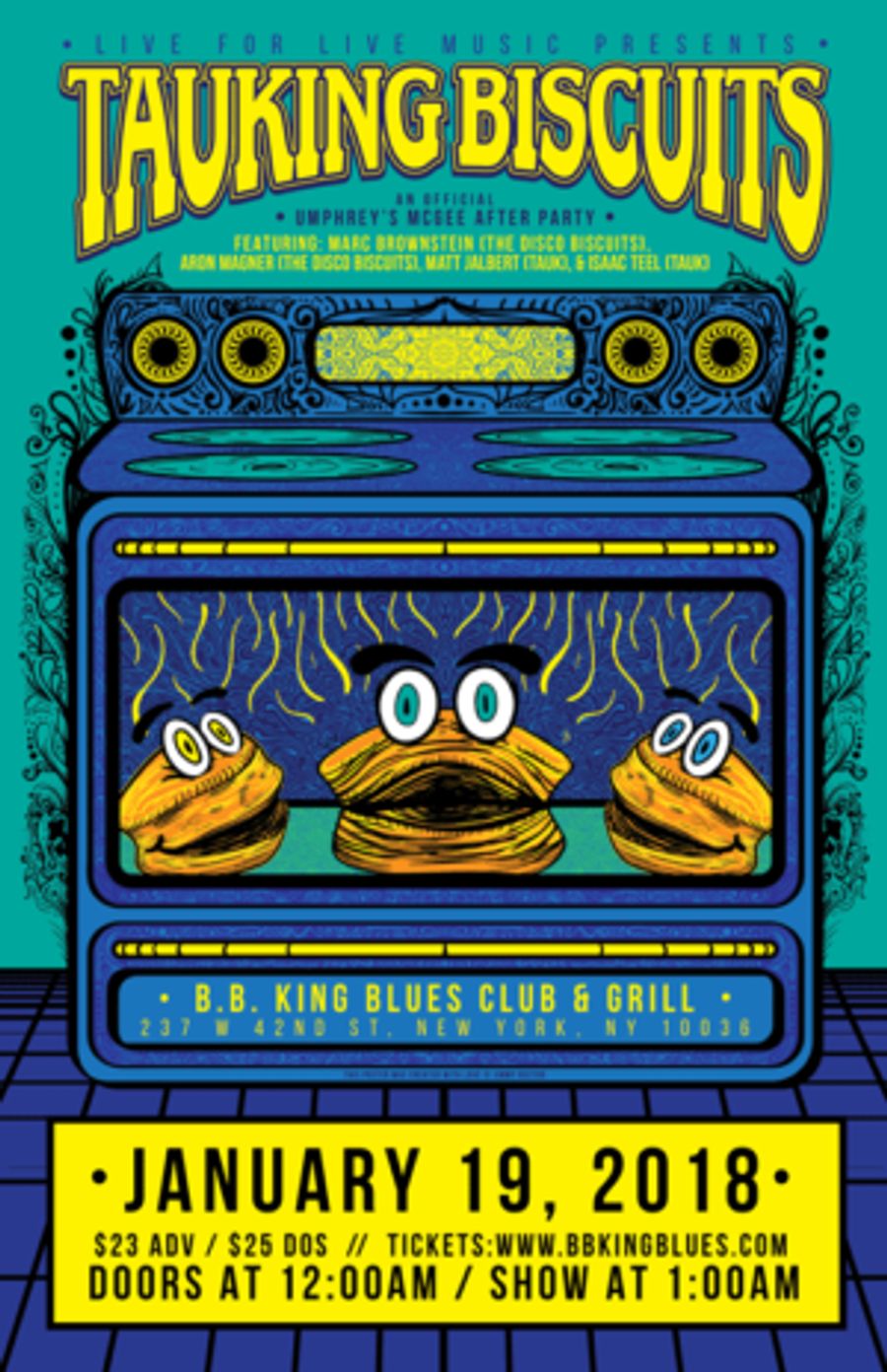 Disco Biscuits & Tauk Members To Join Forces For Umphrey's McGee Afterparty  Image