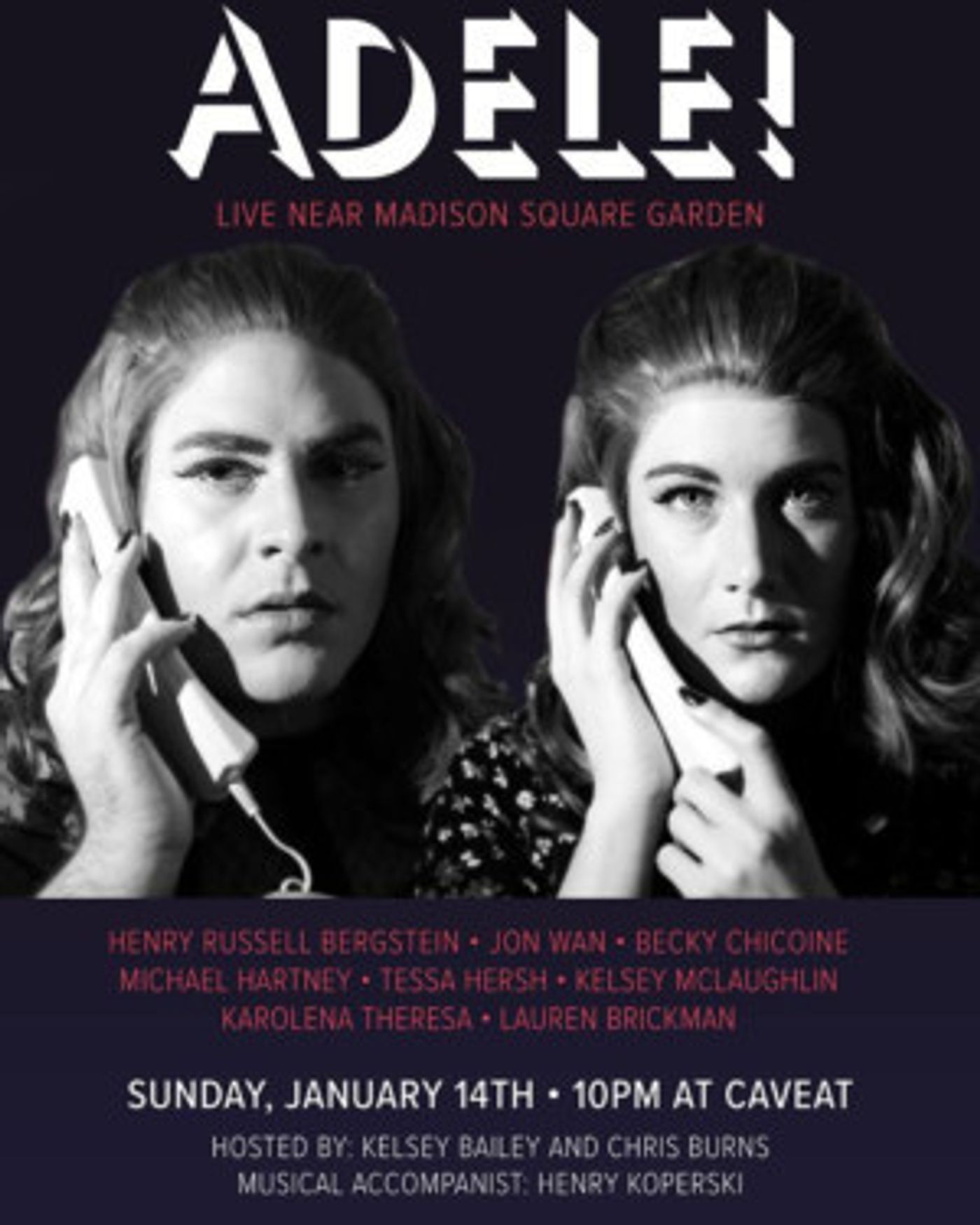 One Night Only. One Show. Ten Adeles. ADELE: LIVE NEAR MADISON SQUARE GARDEN  Image