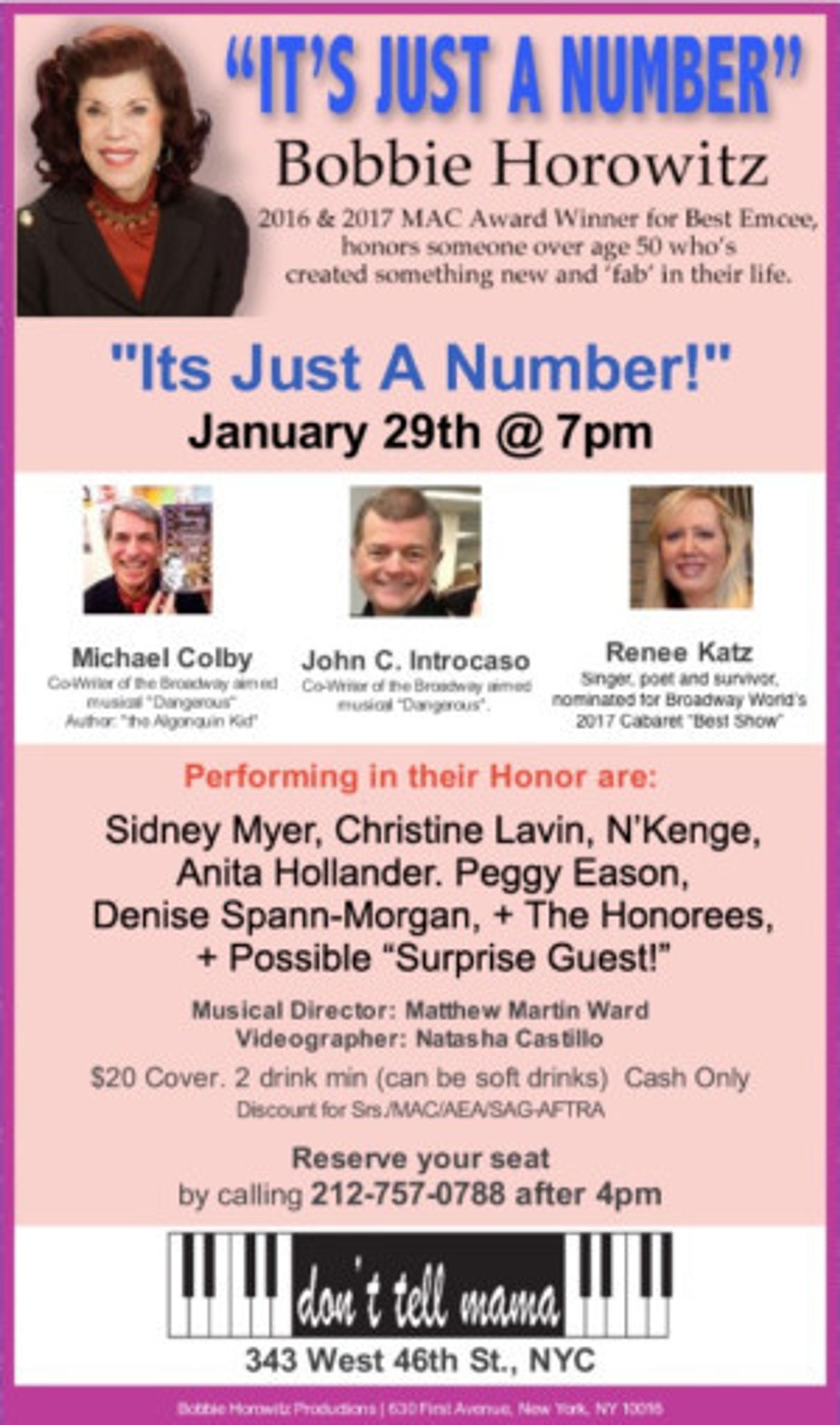 IT'S JUST A NUMBER Returns In January  Image