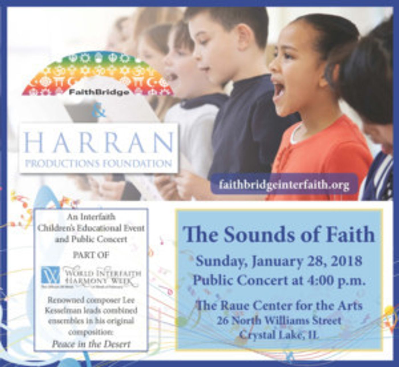 Sounds Of Faith to Come to Raue Center, 1/28  Image
