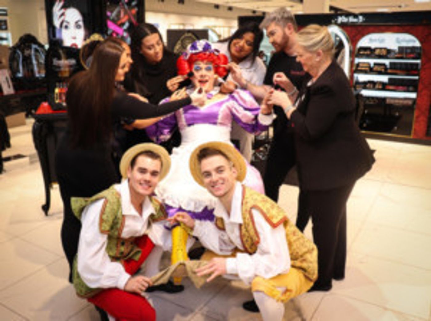JACK AND THE BEANSTALK's Dame Trot Visits Wolverhampton's new Debenhams Store  Image