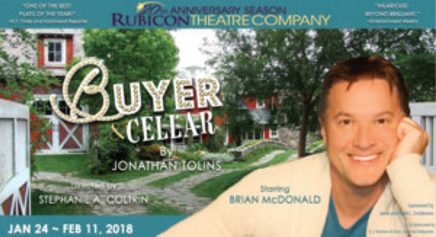 Rubicon Theatre Company Presents Brian McDonald Starring in BUYER & CELLAR  Image