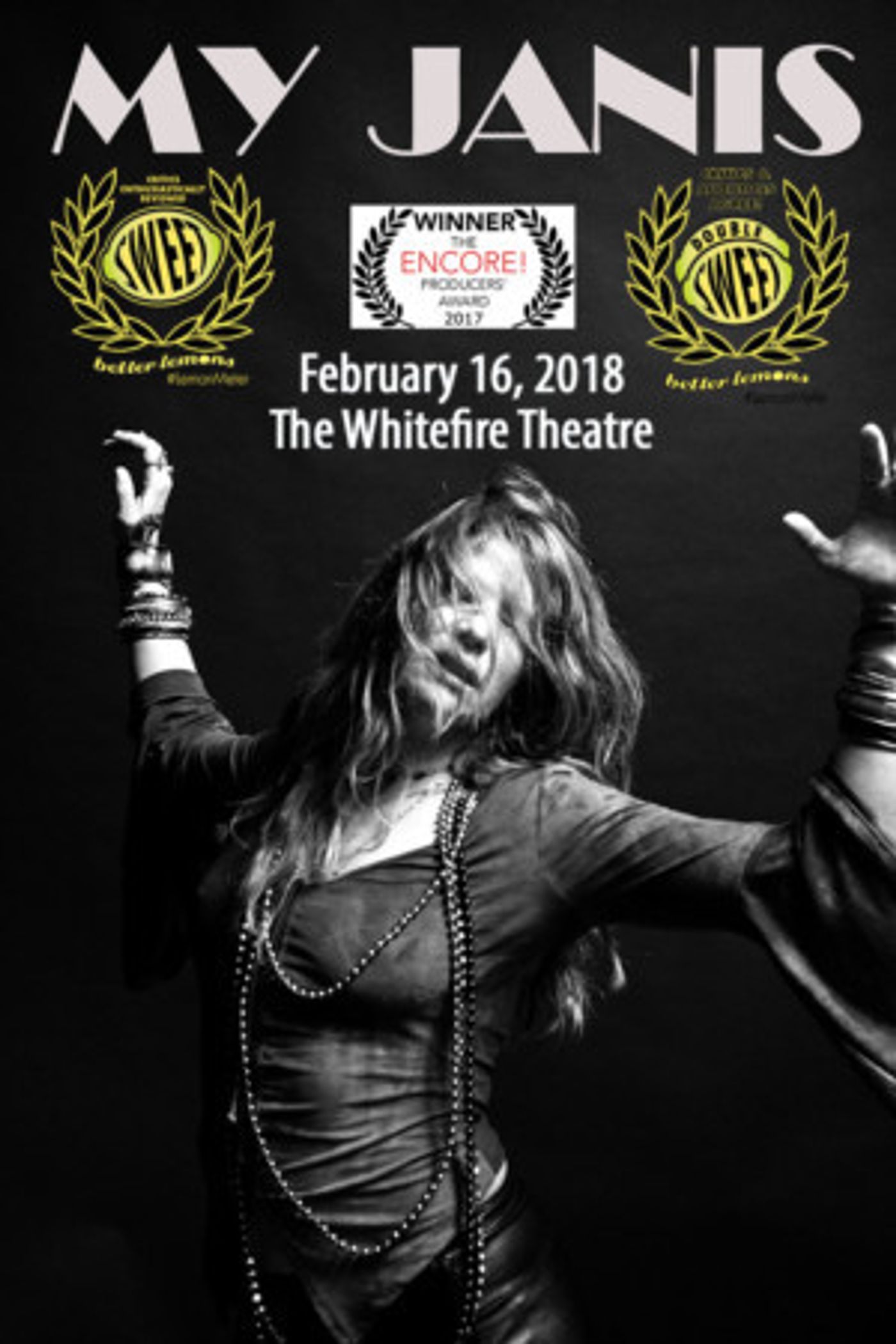 Multi-Award-Winning MY JANIS Returns To LA at Whitefire Theatre  Image