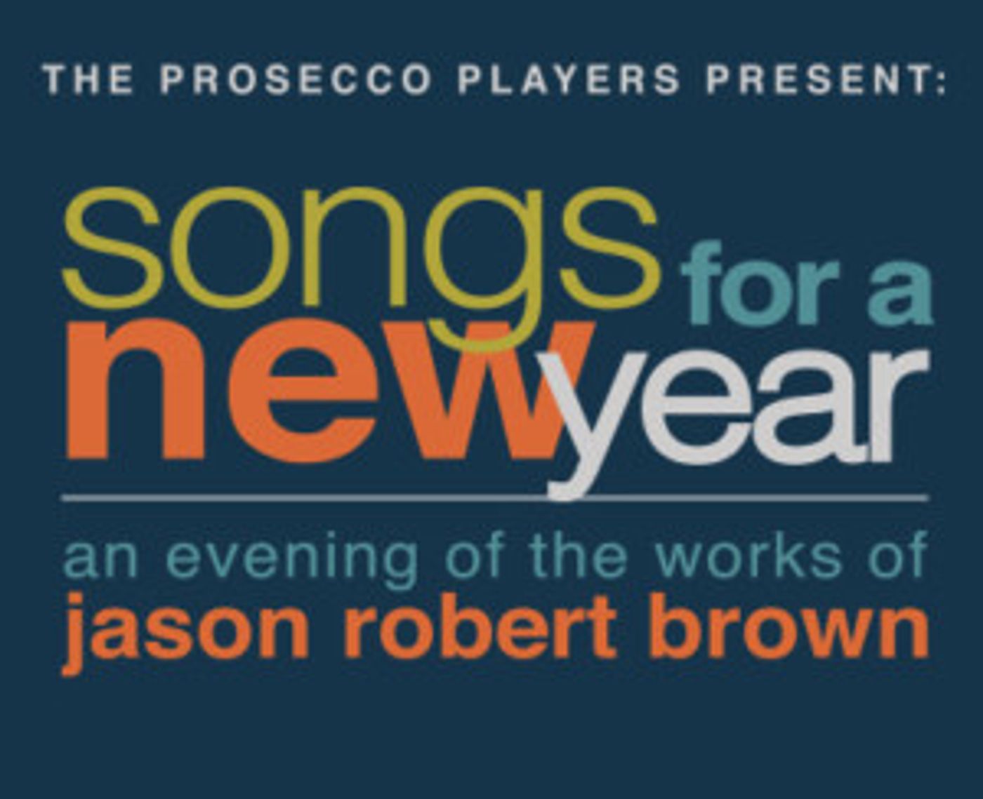 Coronado Playhouse Presents SONGS FOR A NEW YEAR  Image