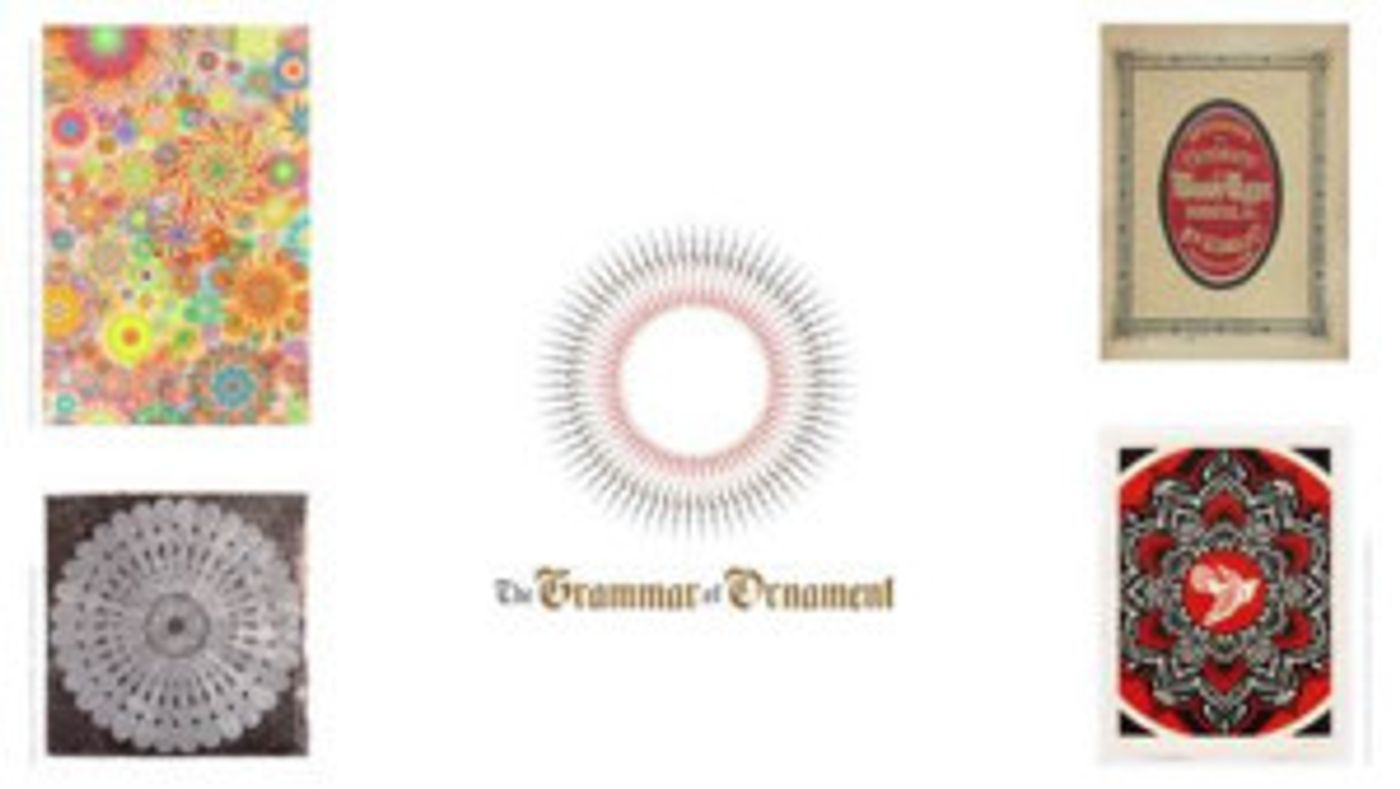New Visual Arts Exhibition The Grammar Of Ornament is at Walton Arts Center  Image