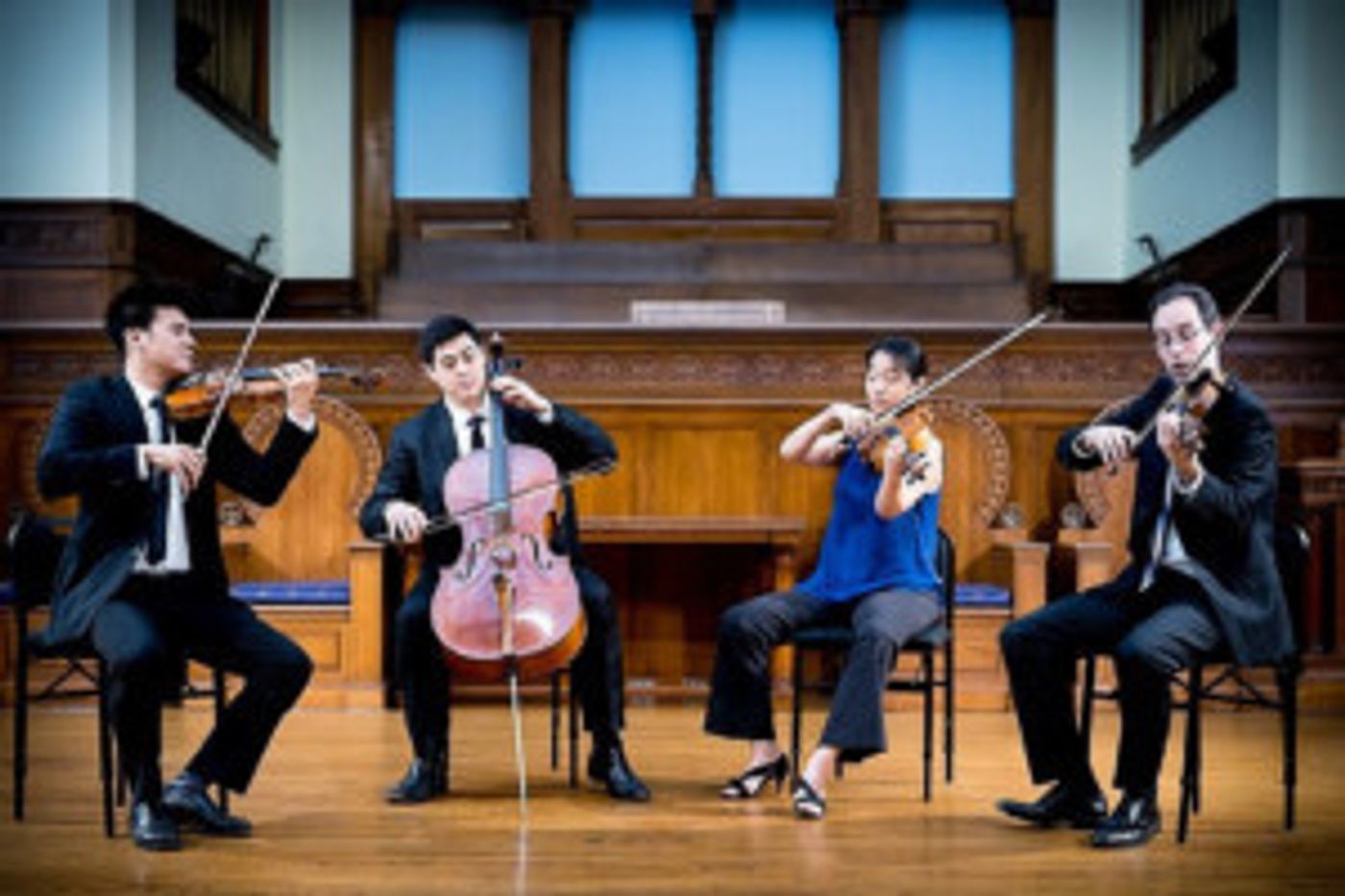 Telegraph Quartet + Philip Glass Ensemble Join San Francisco Conservatory Of Music Students and Alumni At Carnegie Hall  Image
