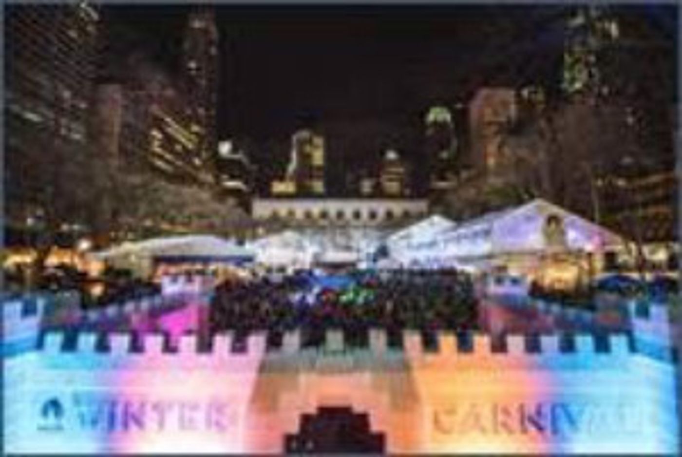 Johnny Weir and Special Olympics Team To Perform at Bryant Park's Annual Winter Carnival Today  Image