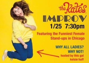 the kates at Chicago Improv Welcomes Chicago's Female Comedians  Image