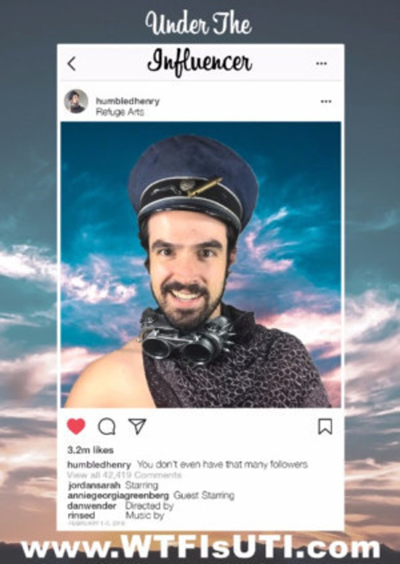 UNDER THE INFLUENCER Comes to The Umbrella, 2/1  Image