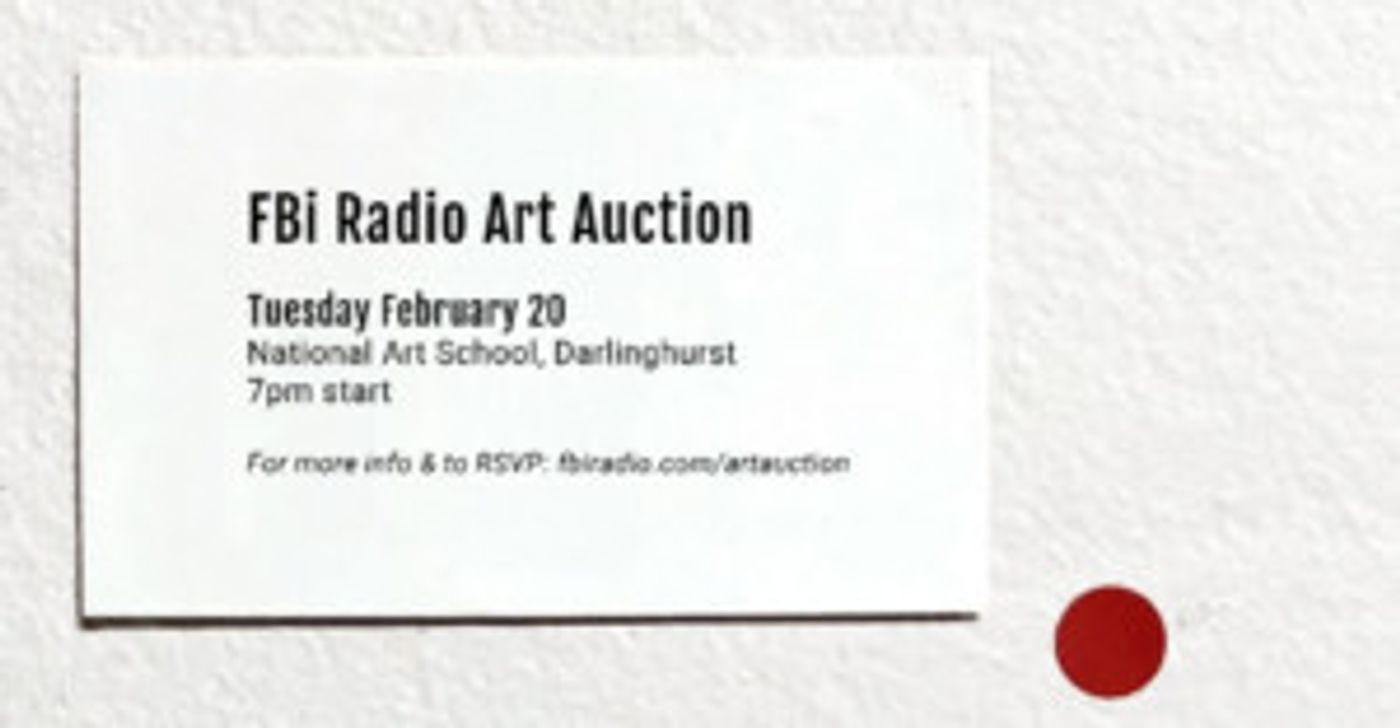 FBi Radio Announces 2018 Fundraising Art Auction  Image