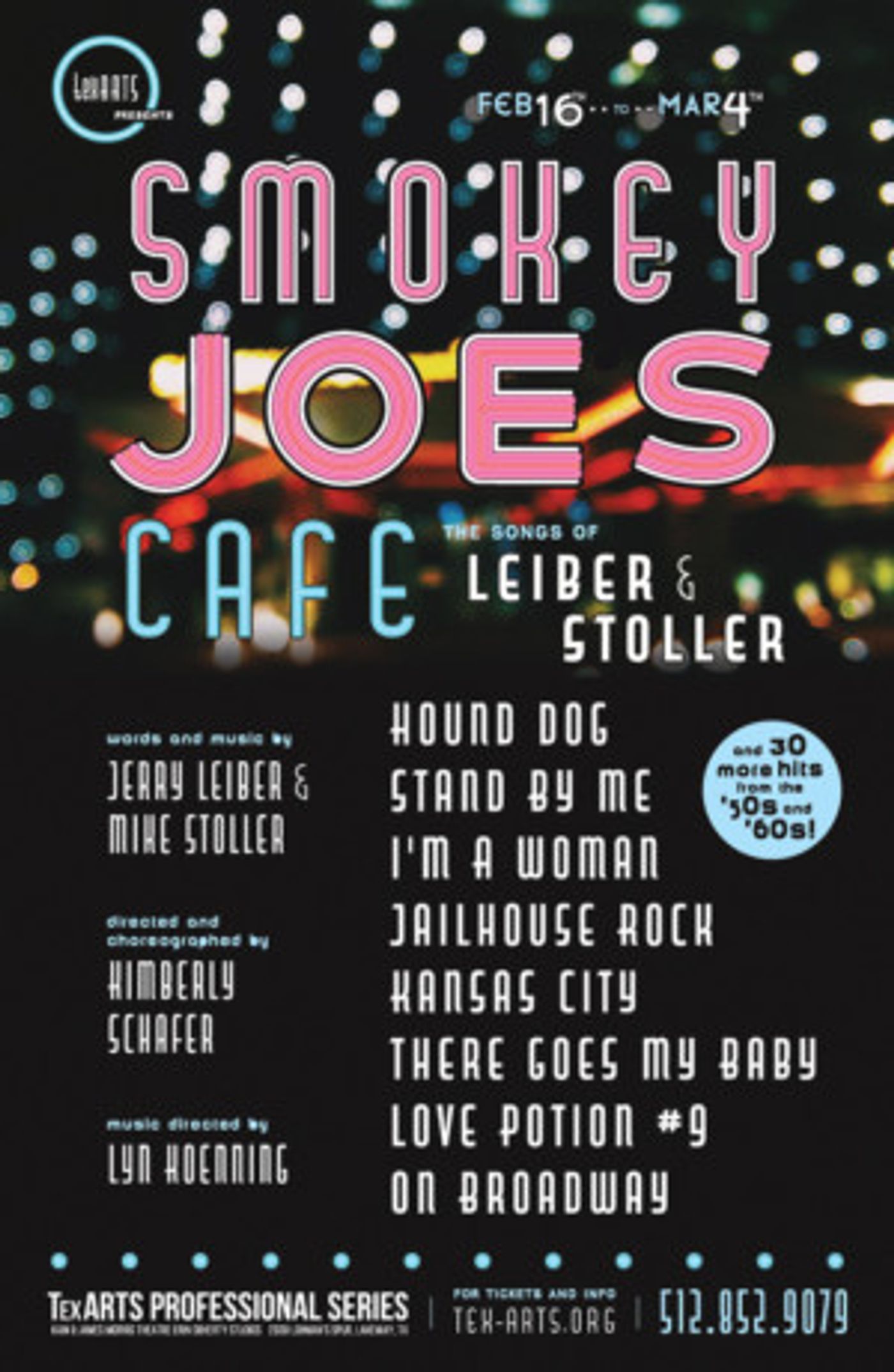 TexARTS Announces SMOKEY JOE'S CAFE  Image