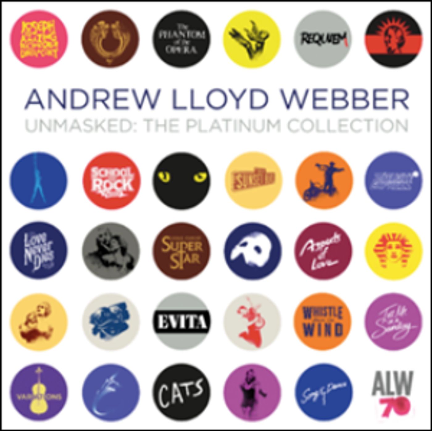 Andrew Lloyd Webber's Album UNMASKED: THE PLATINUM COLLECTION is Available for Preorder  Image