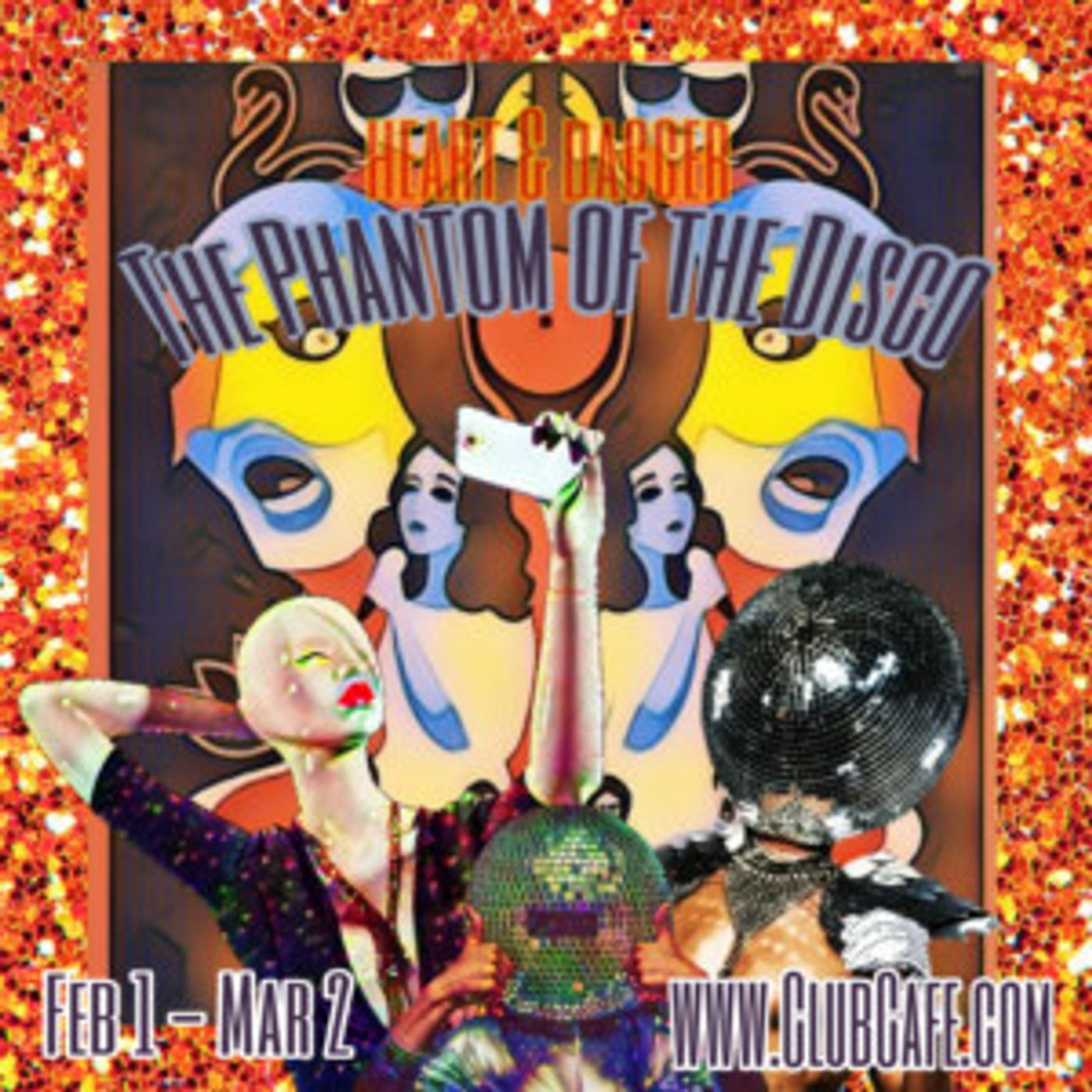 THE PHANTOM OF THE DISCO Opens Thursday at Club Cafe  Image