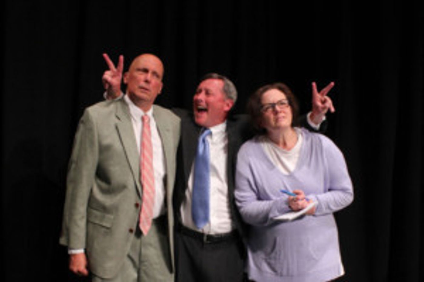 Eastbound Theatre Presents David Mamet's NOVEMBER  Image