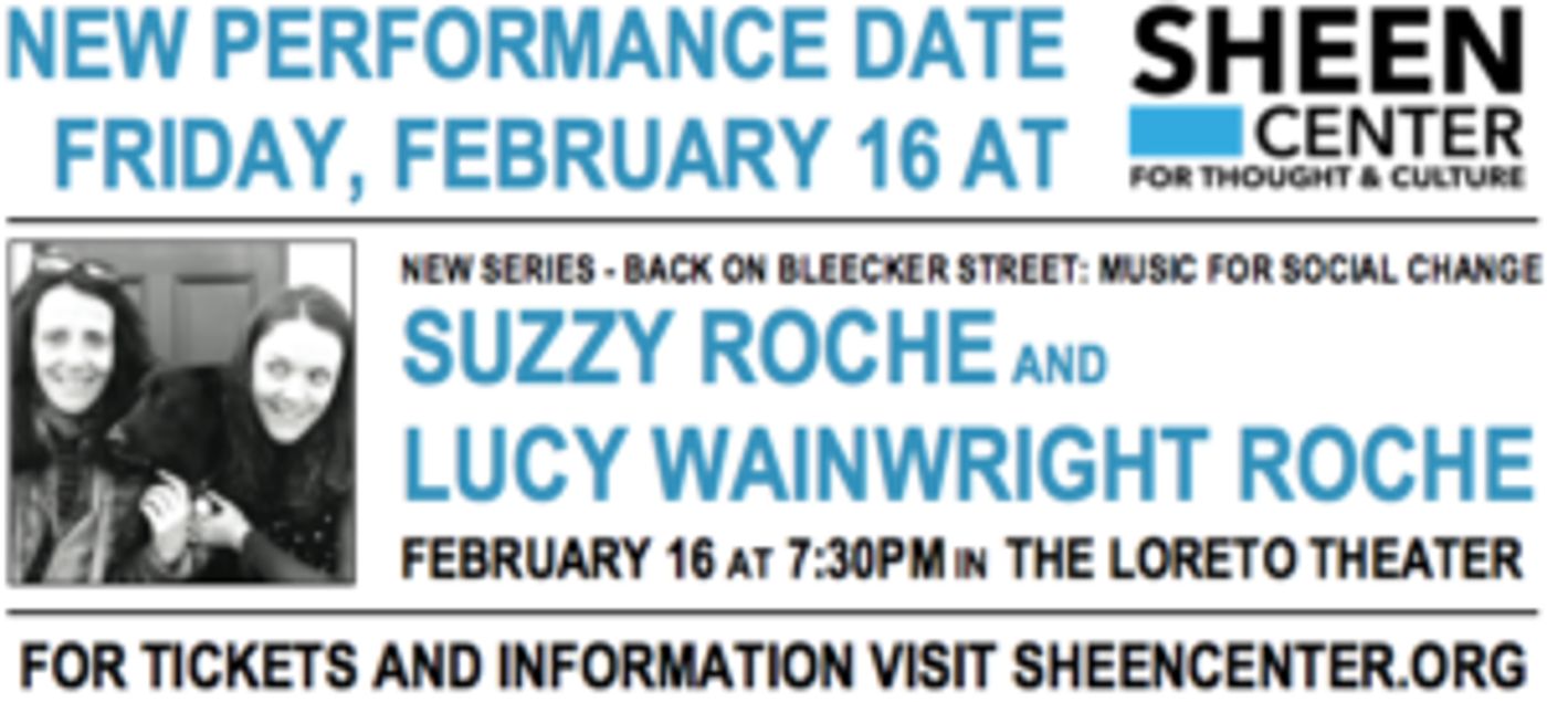 Suzzy Roche and Lucy Wainwright Roche Come to The Sheen Center  Image