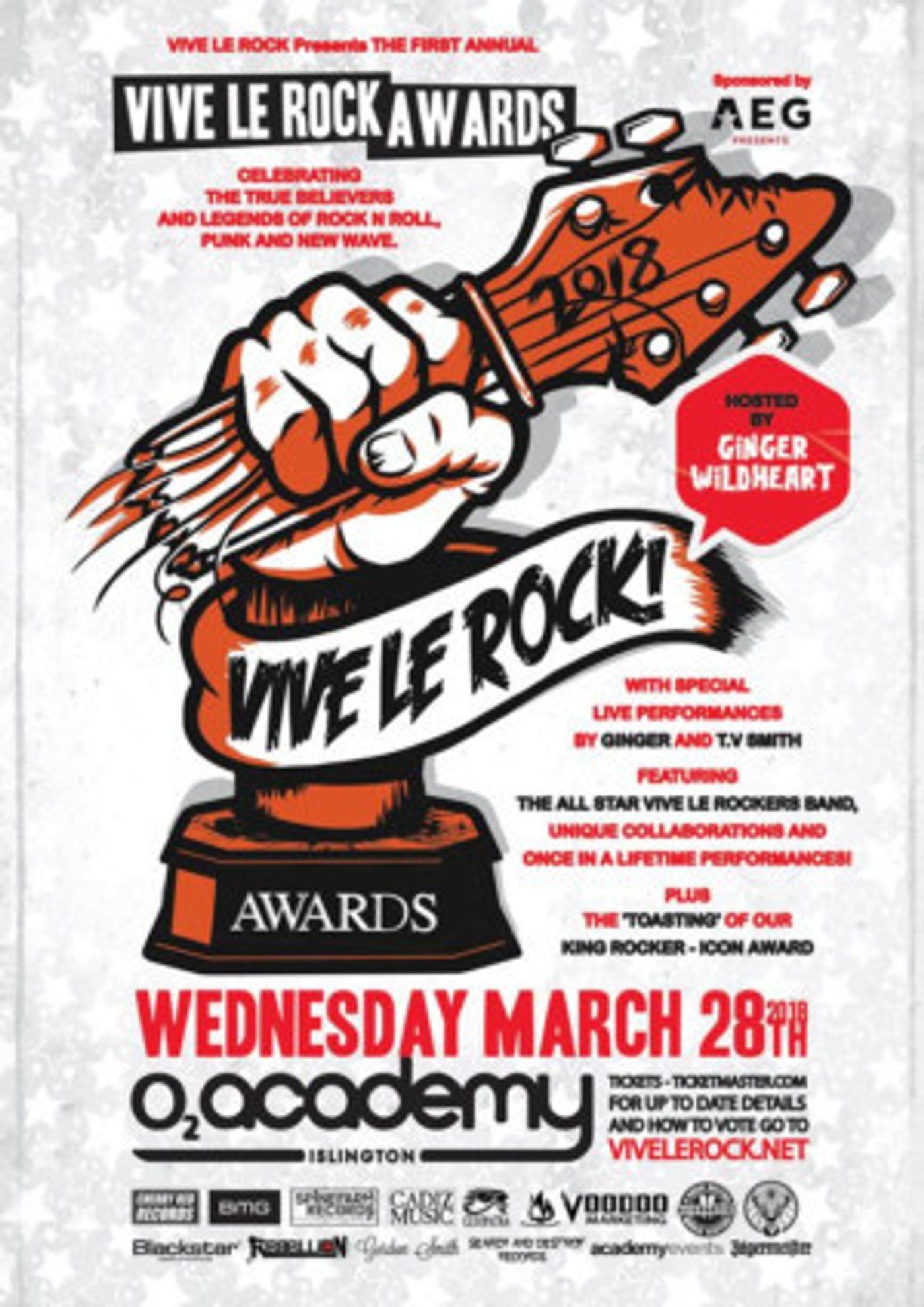 Vive Le Rock Presents the First Annual Vive Le Rock Awards  Image