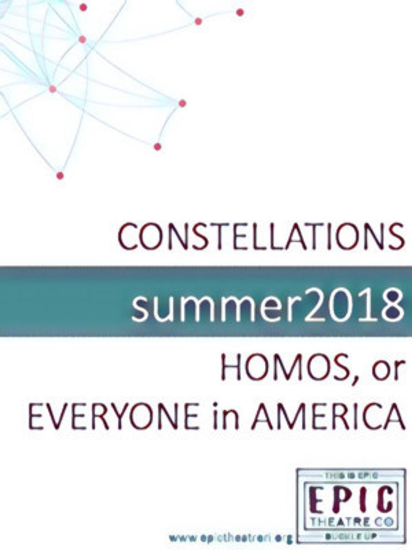 Epic Theatre Company Announces Summer Of Serendipity  Image