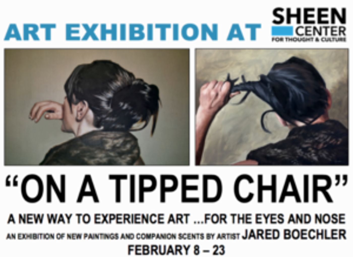 The Gallery At The Sheen Center For Thought And Culture presents ON A TIPPED CHAIR  Image