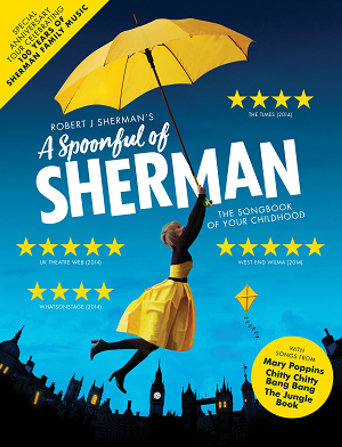 A SPOONFUL OF SHERMAN Comes to The Darlington Hippodrome  Image
