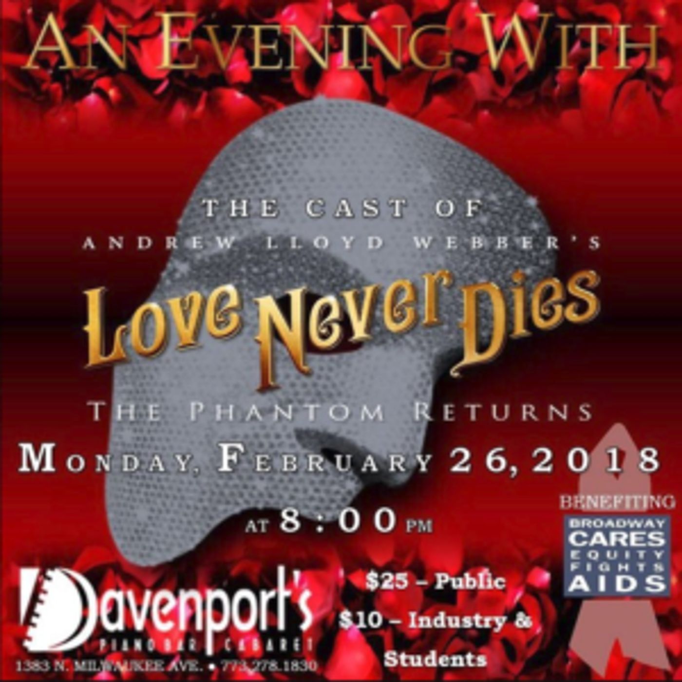 Broadway In Chicago presents A Limited Engagement of Andrew Lloyd Webber's LOVE NEVER DIES  Image