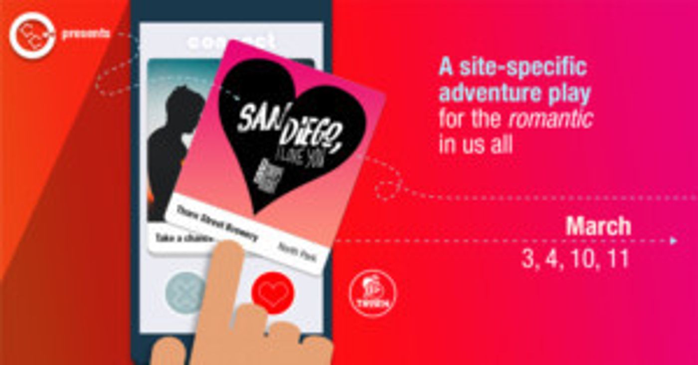 Tickets Are On Sale Now for SAN DIEGO, I LOVE YOU #SWIPE RIGHT  Image