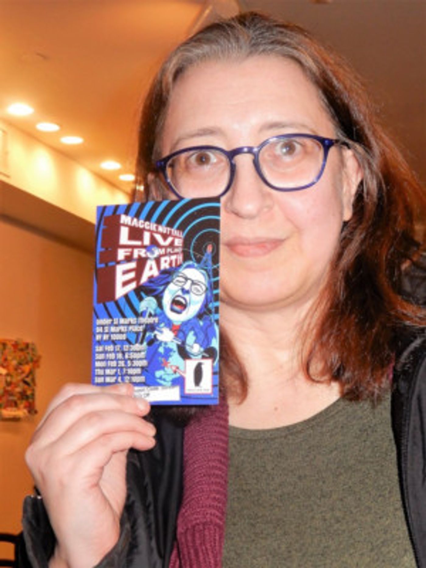 Maggie Nuttall to Perform LIVE FROM PLANET EARTH @ FRIGID Festival NYC  Image