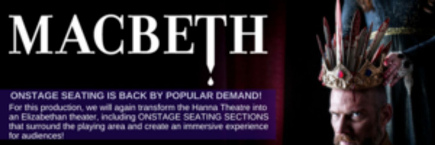 GLT presents Shakespeare's Towering Tragedy MACBETH  Image