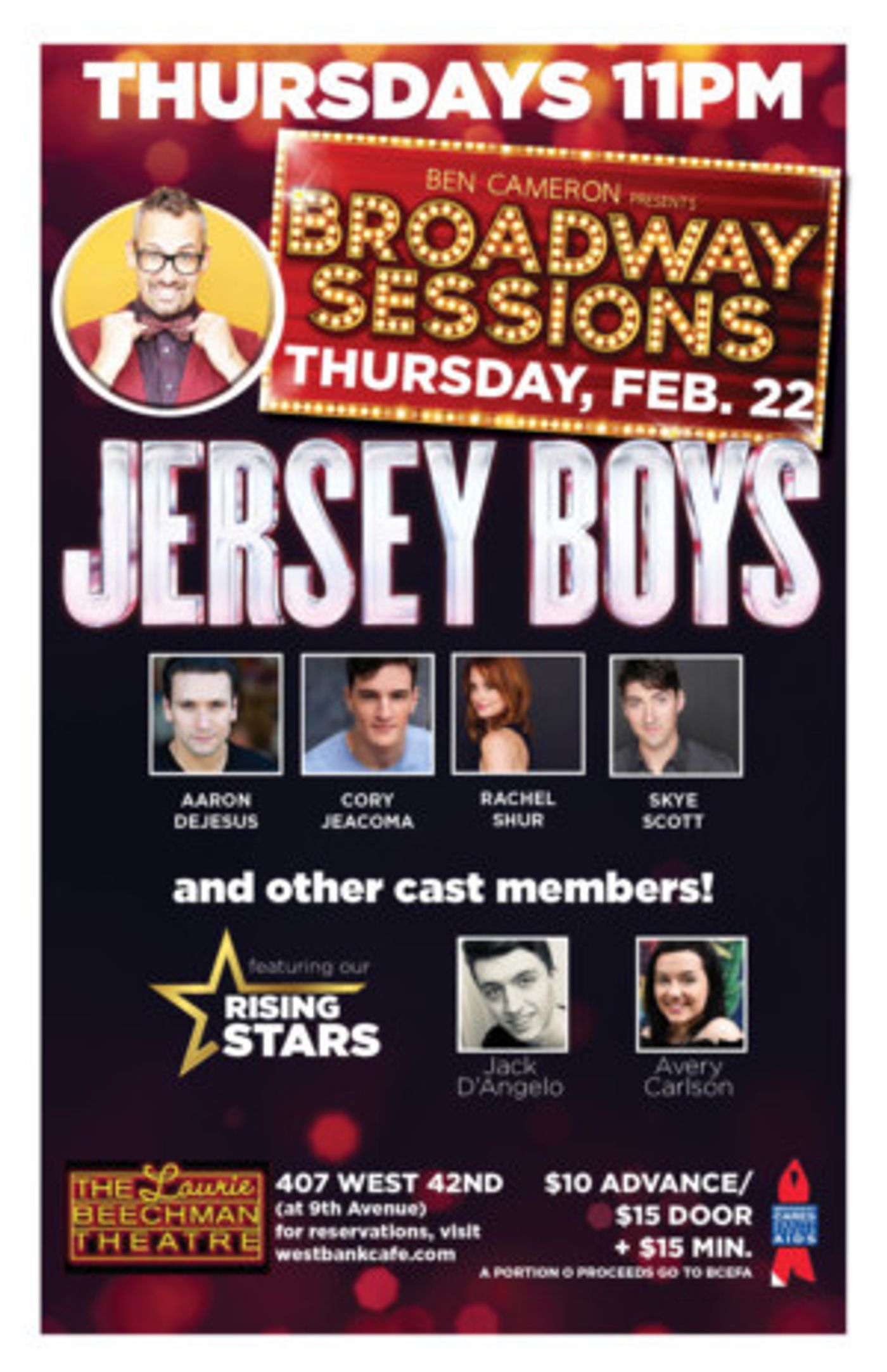 Cast Members From JERSEY BOYS Come To Broadway Sessions Tomorrow Night  Image