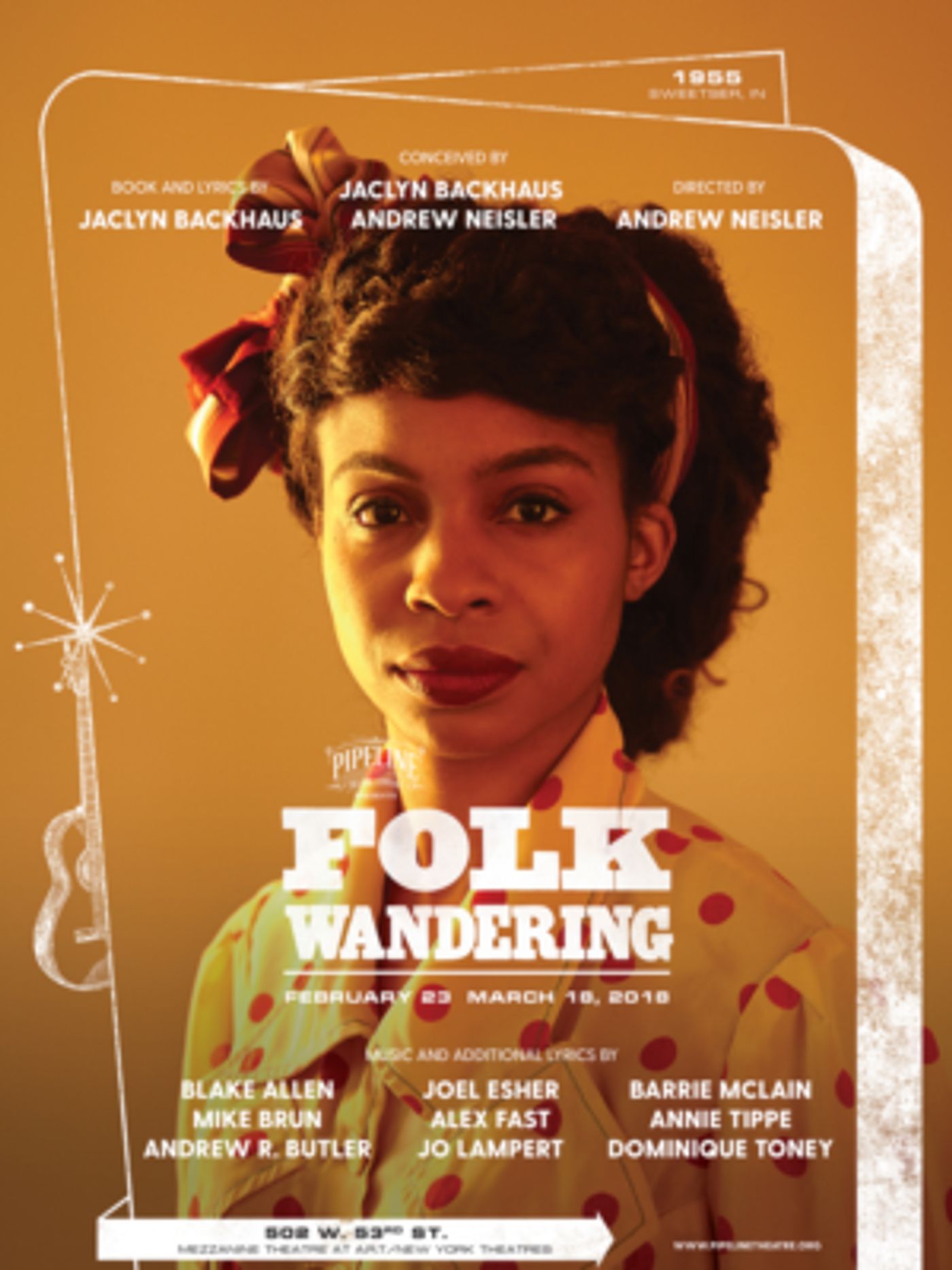 Pipeline Theatre Company Adds One-Week Extension for World Premiere of FOLK WANDERING  Image