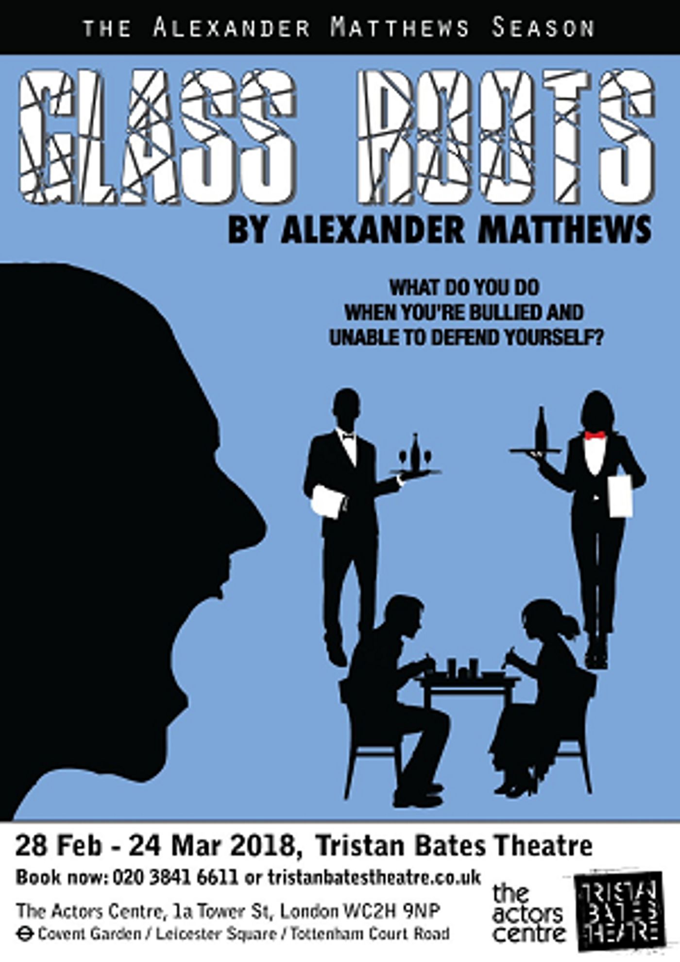 GLASS ROOTS by Alexander Matthews Comes to the Tristan Bates  Image