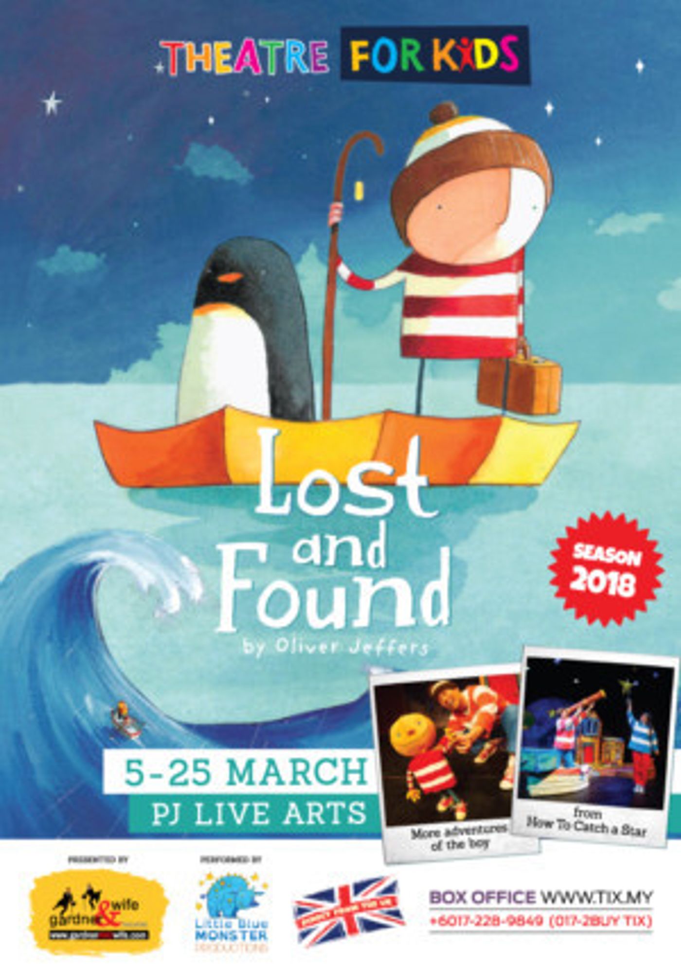 Theatre For Kids Presents LOST AND FOUND  Image