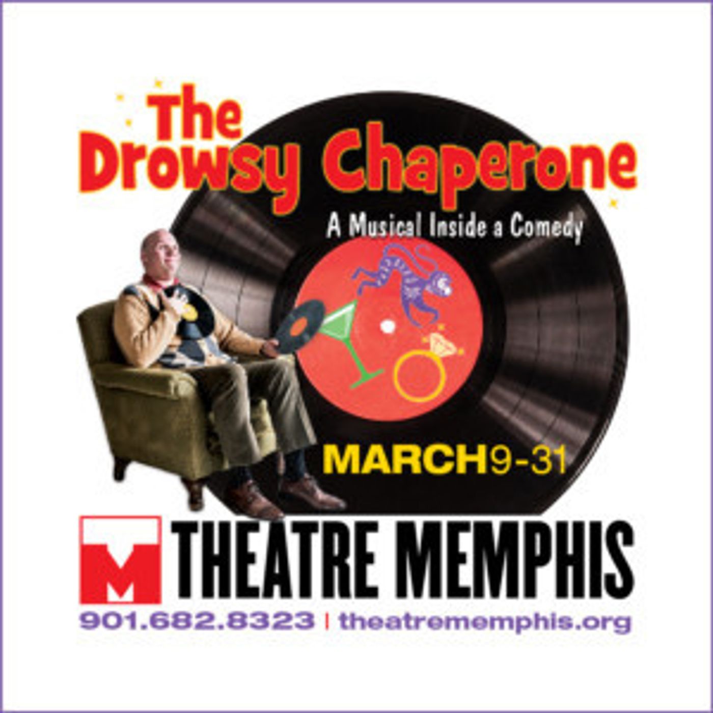 THE DROWSY CHAPERONE Debuts Makes Theatre Memphis Debut  Image