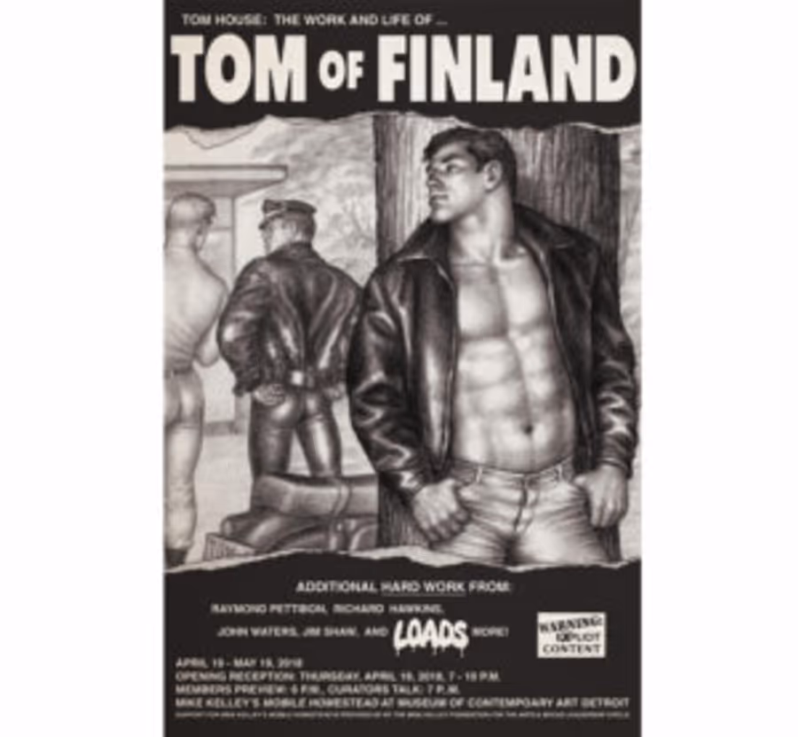 The Museum of Contemporary Art Detroit Presents TOM House: The Work and Life of Tom of Finland Image