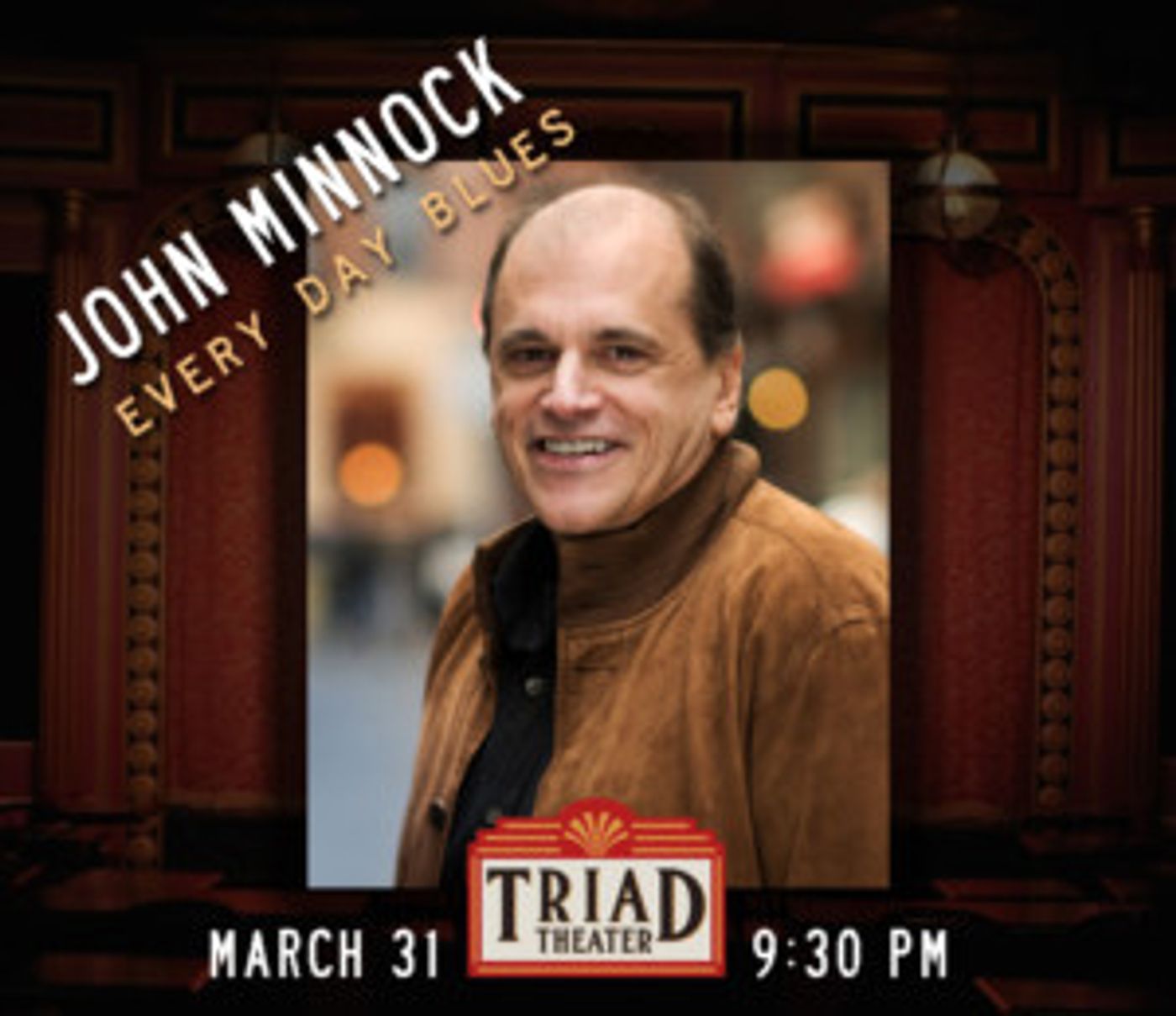 John Minnock Returns To The Triad, 3/31  Image