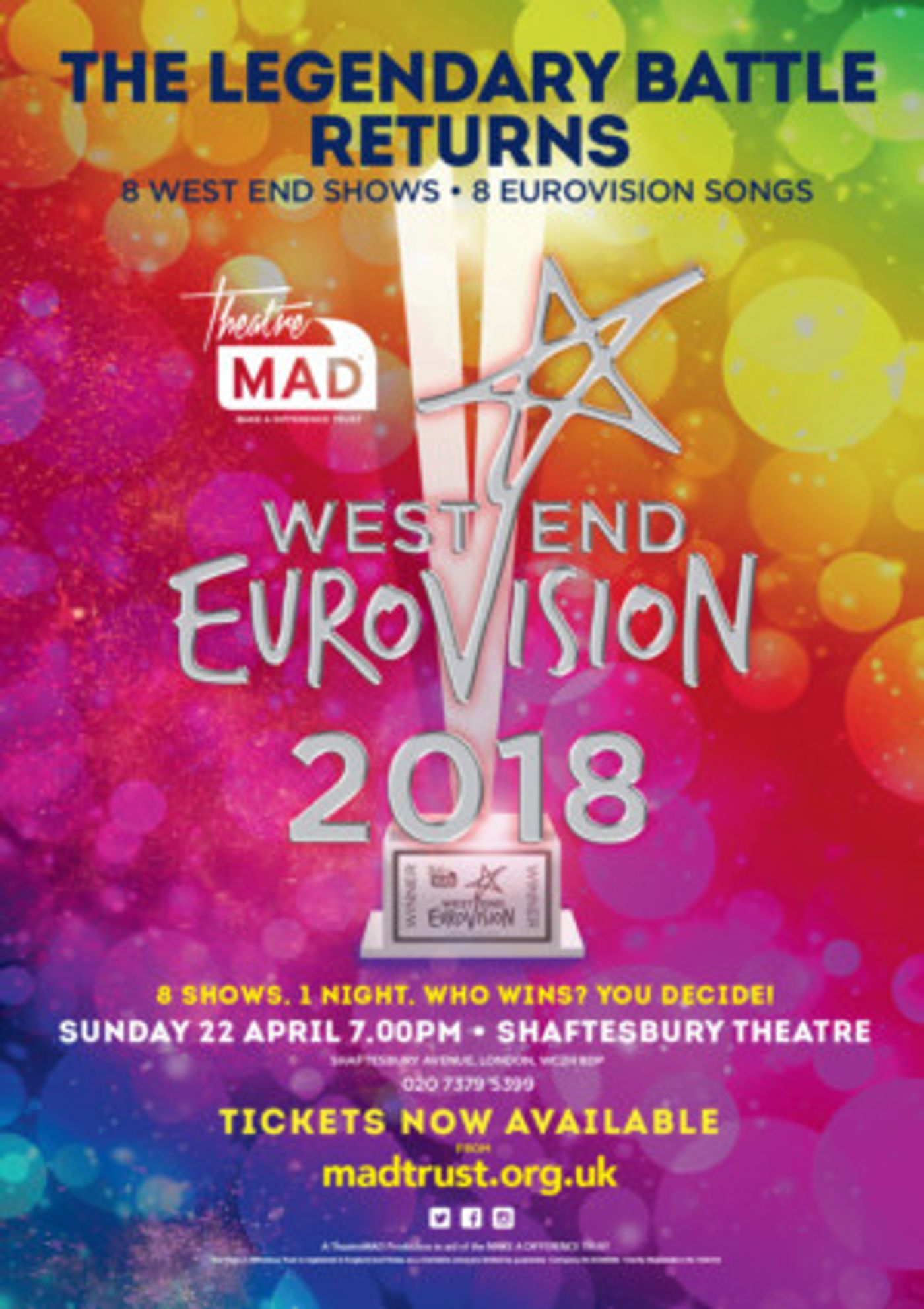 After a Four-Year Gap, West End Eurovision Is Back  Image