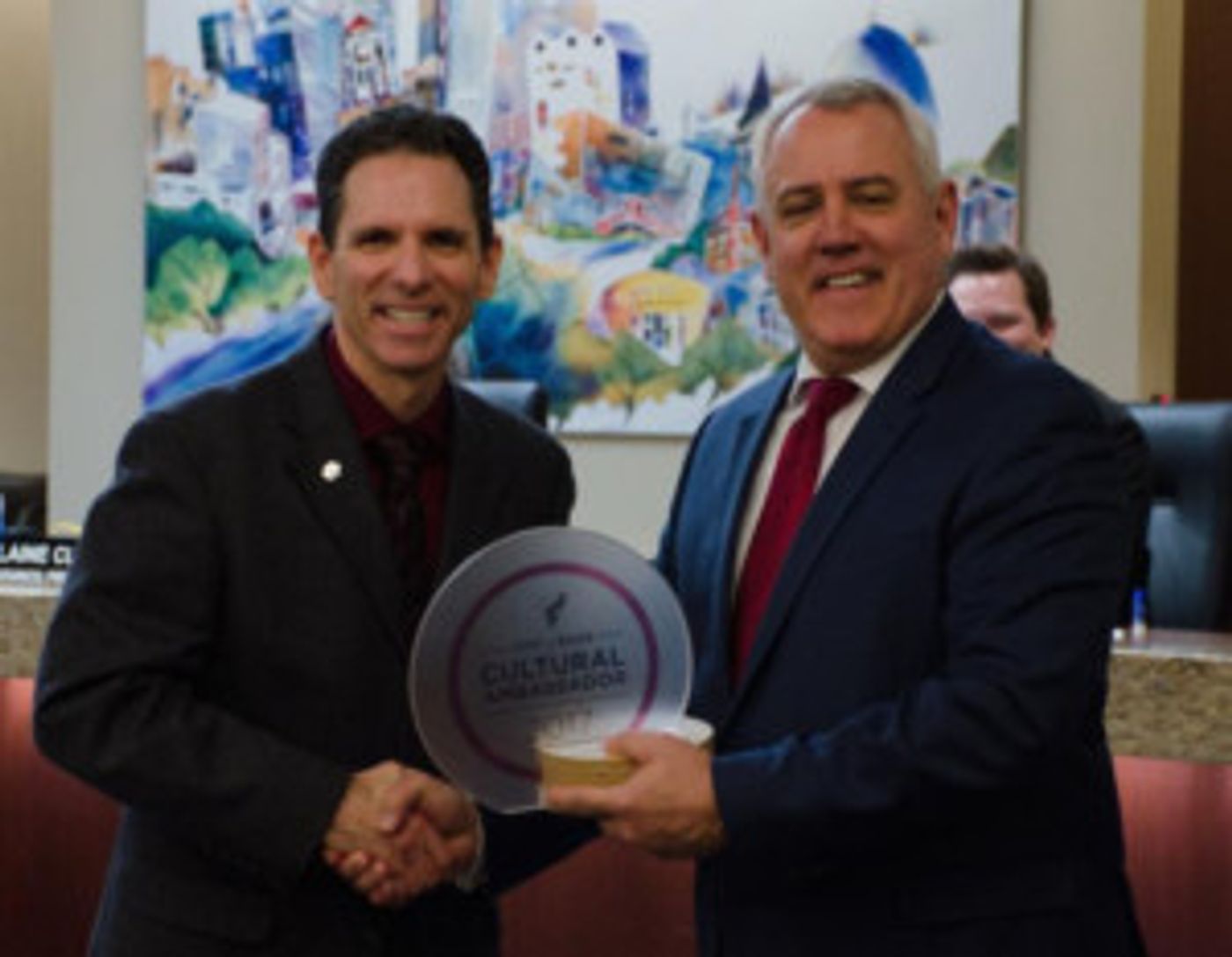 Morrison Center Named Cultural Ambassador For City Of Boise, Receives Award At City Hall With City Council  Image