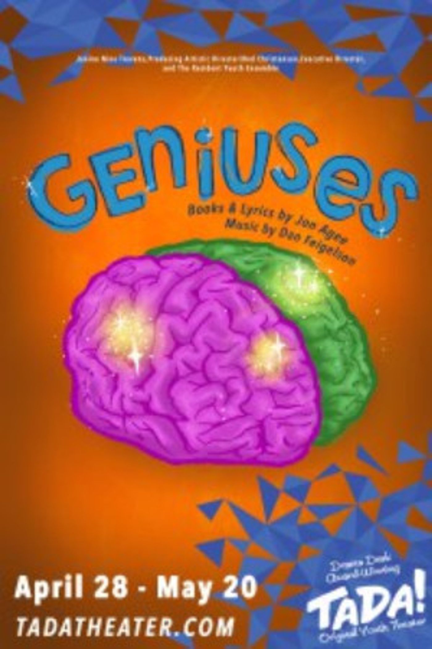 TADA! Youth Theater Presents The World-Premiere Of GENIUSES  Image