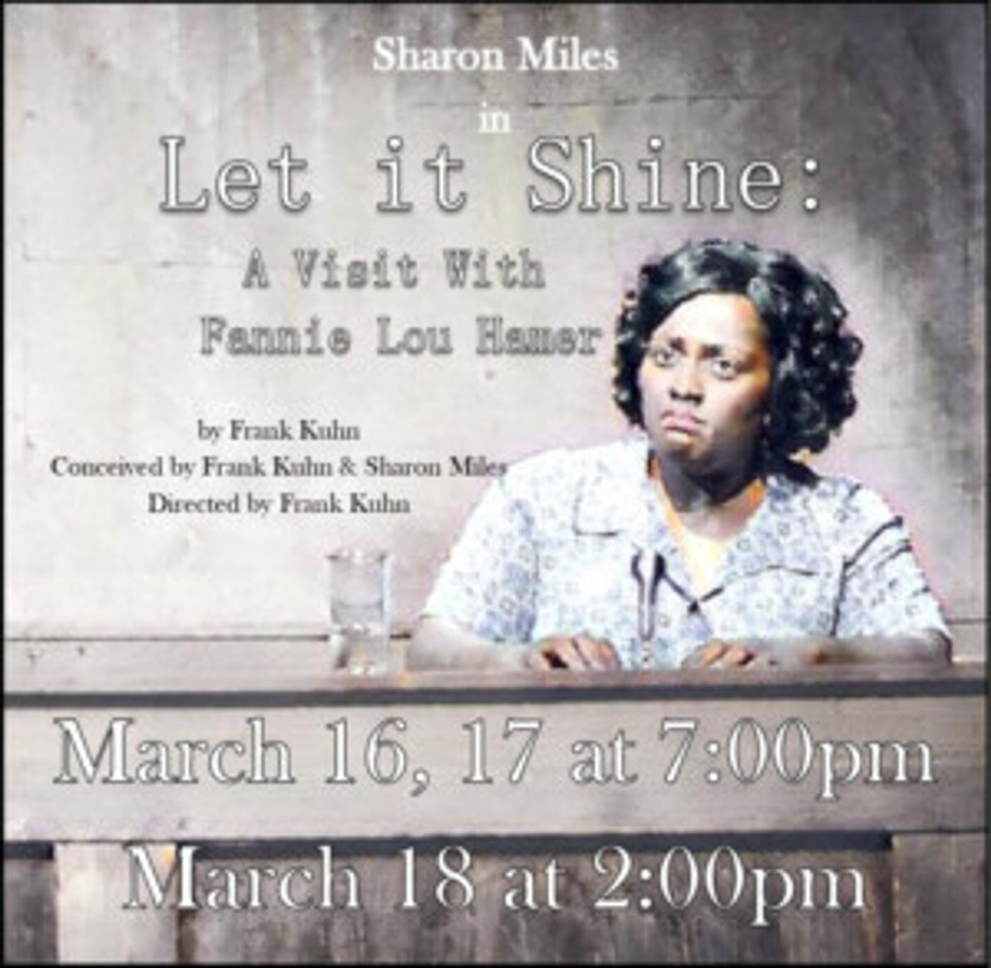 New Stage Brings Fannie Lou Hamer To The Stage!  Image