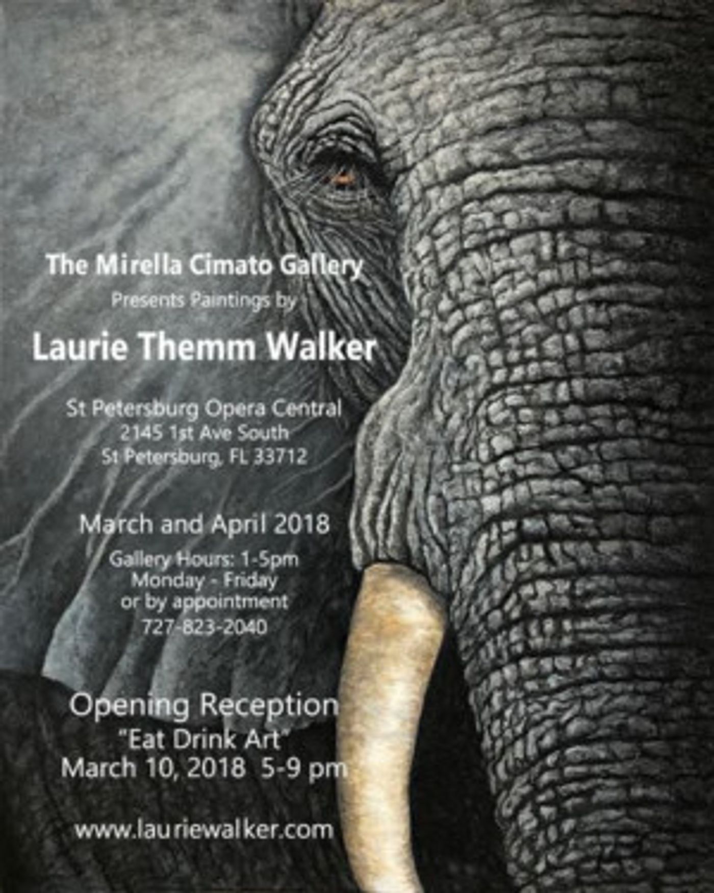 Laurie Themm Walker Exhibit Holds Opening Reception, 3/10  Image