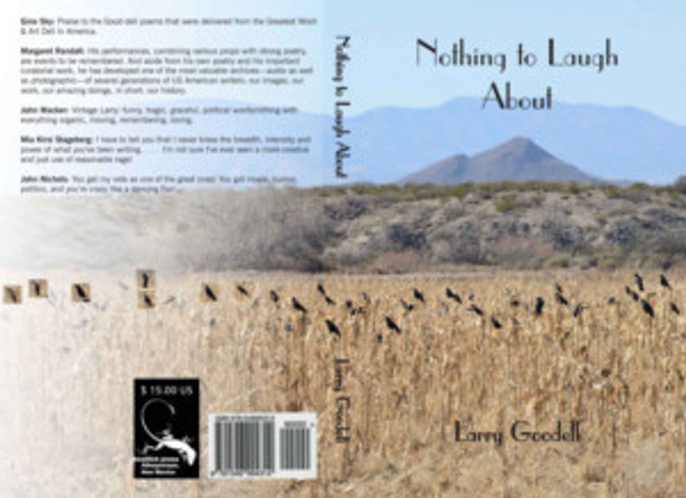 Teatro Paraguas Presents A Poetry Reading/Book Launch By Larry Goodell  Image