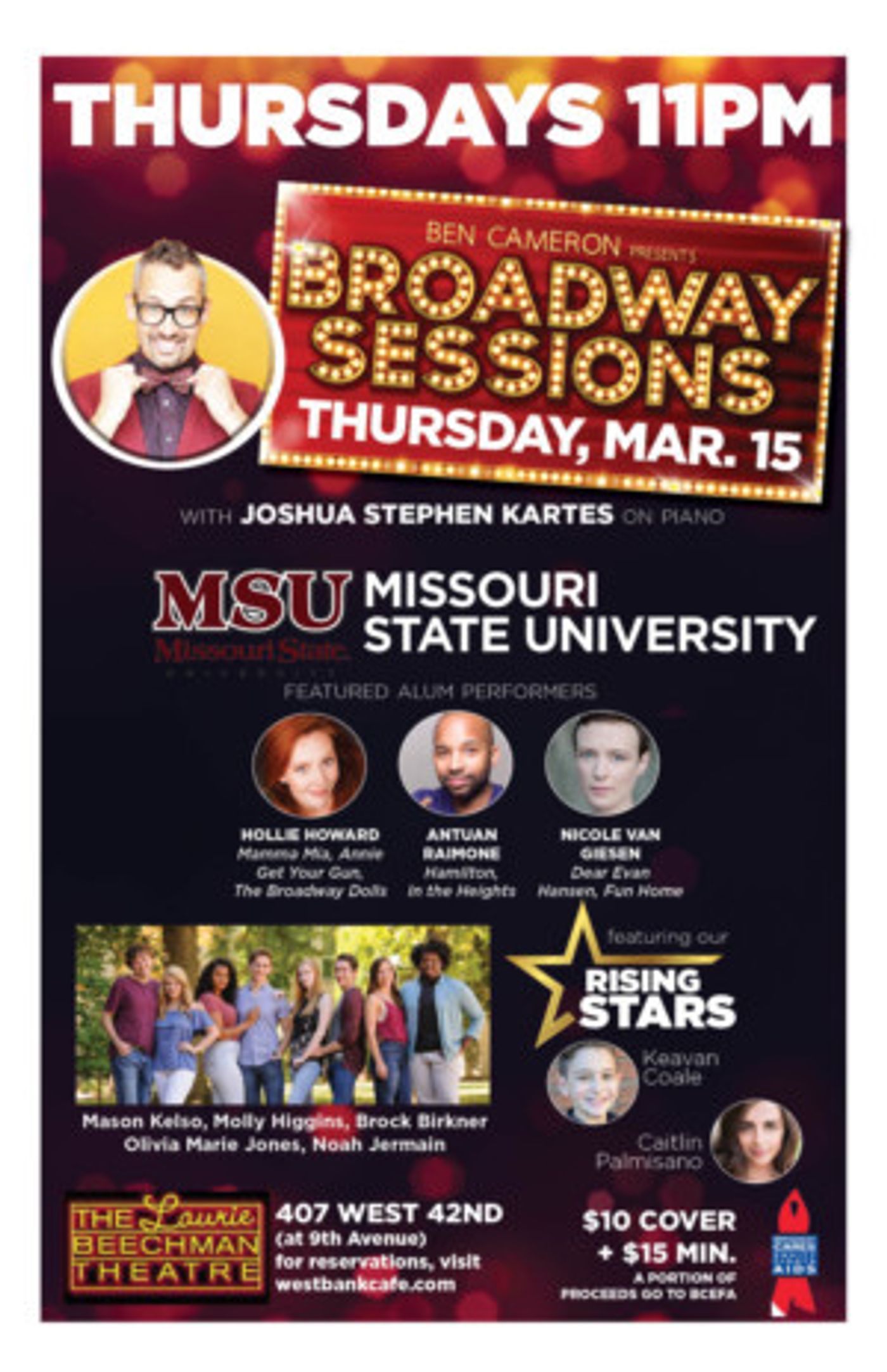 Starry Alum Celebrate MSU At Broadway Sessions  Image