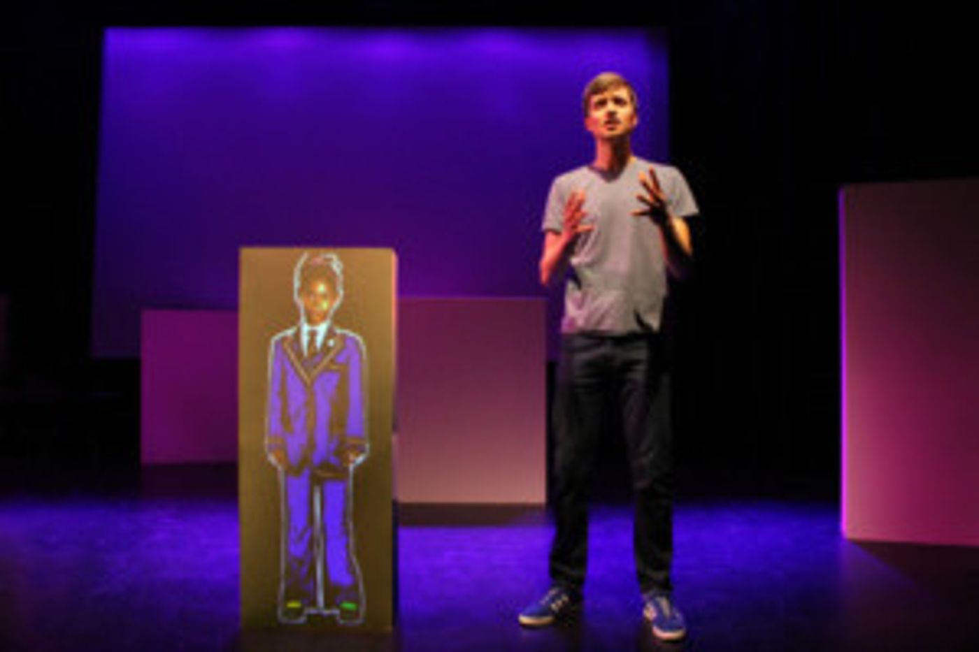 Simon Mole Brings Friends For All To The Roundhouse, London, As Part Of The Last Word Festival  Image