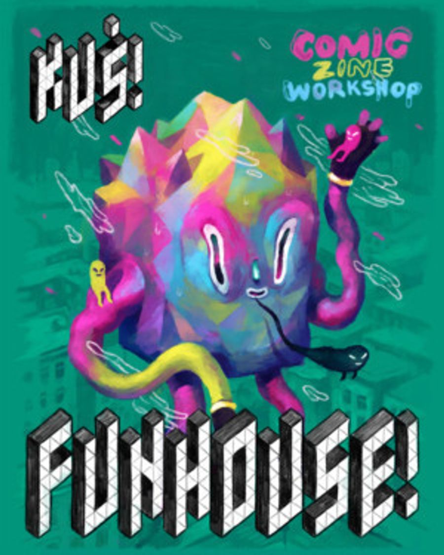 Join In For A Comic Zine Workshop During FUNHOUSE, 3/24-25 Image