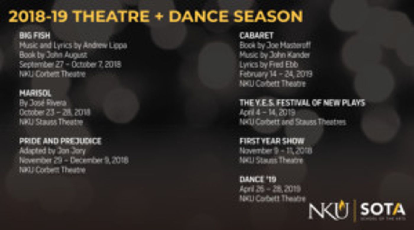 NKU Announces 2018-19 Theatre Season  Image