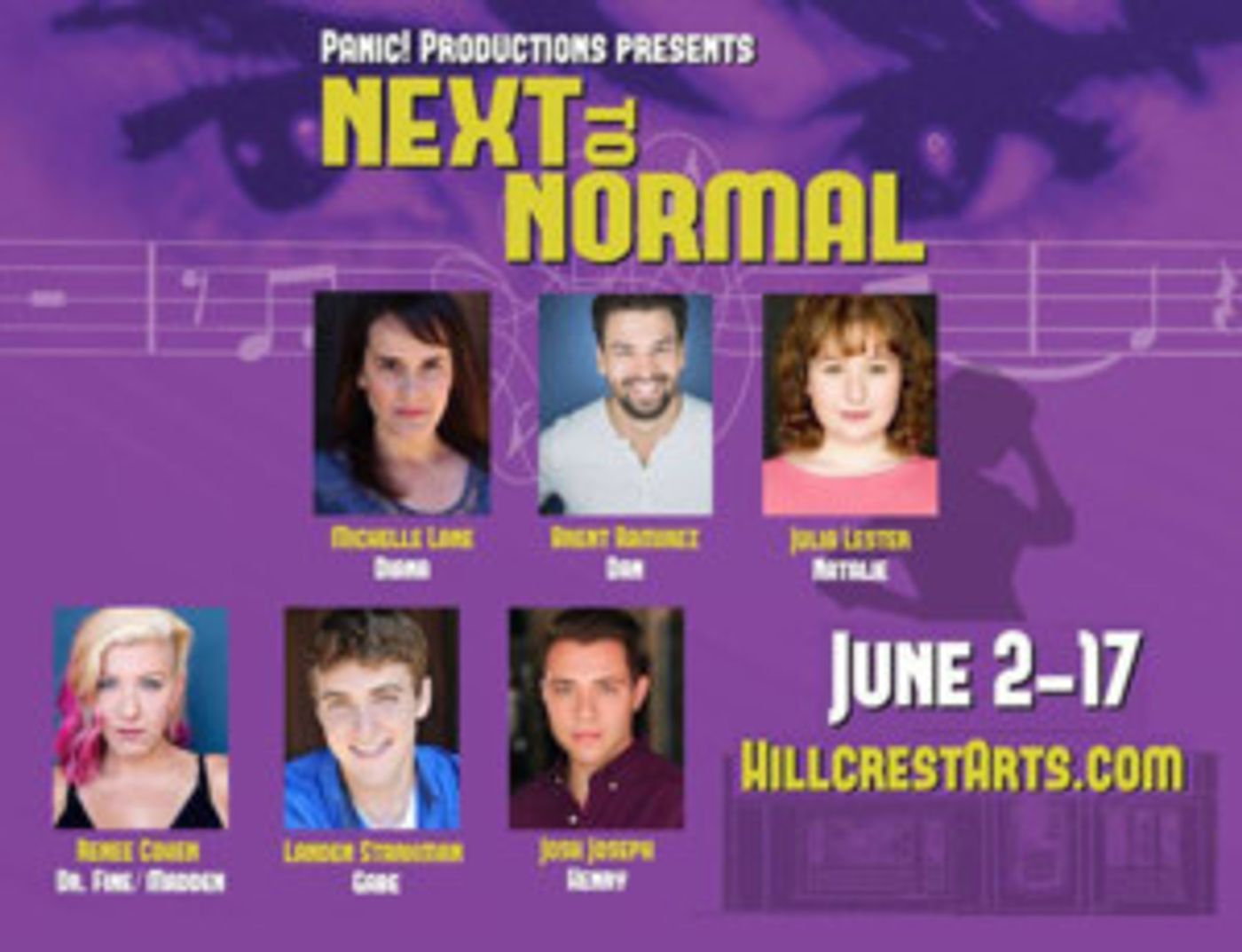 PANIC! Productions Announces Cast For NEXT TO NORMAL  Image