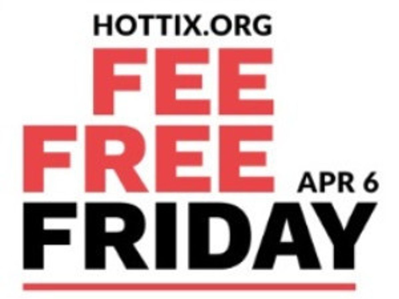 Hot Tix Launches New Website, Introducing Fee Free Friday  Image