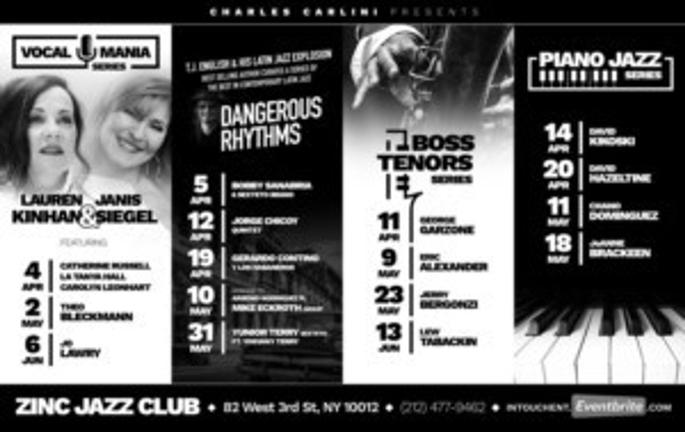 New Jazz Series To Be Launched In NYC's Iconic Music Venue  Image