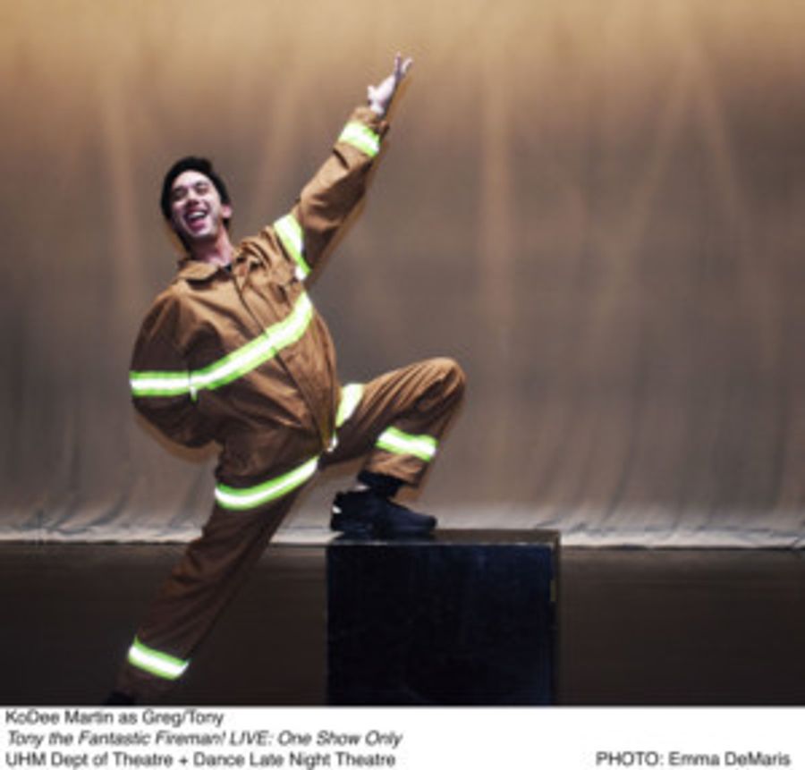 Kennedy Theatre Late Night Series Presents TONY THE FANTASTIC FIREMAN! Live: One Show Only Image
