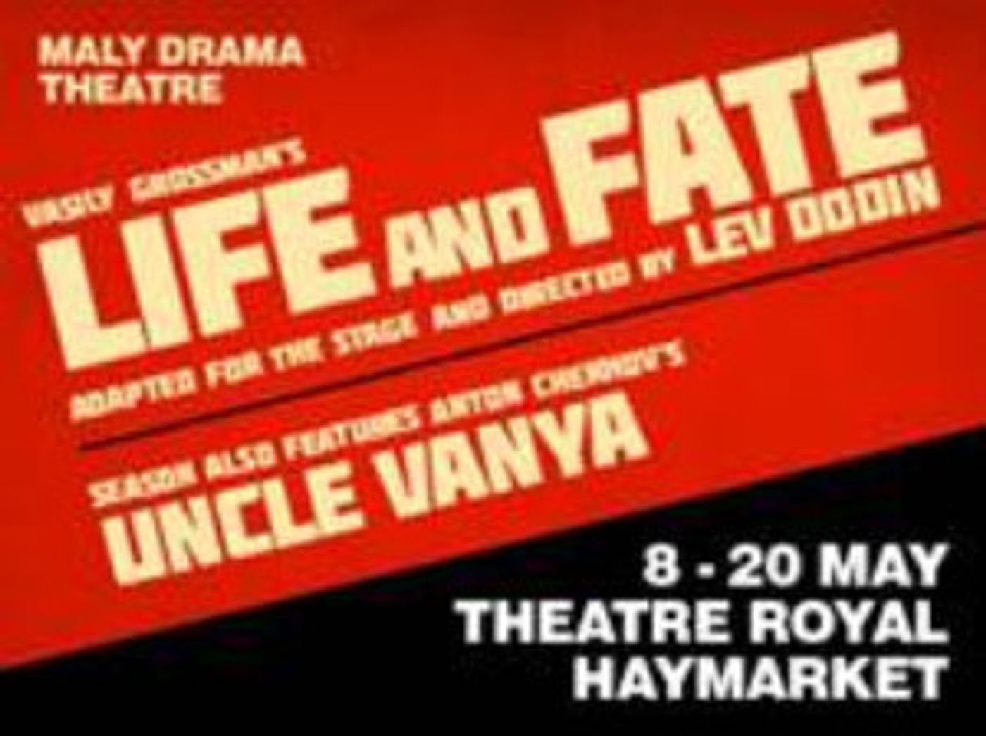 Casting Announced For Maly Drama Theatre's Theatre Royal Haymarket Season and More  Image